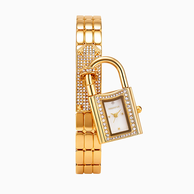 Jewelry Diamond Watches - Gelang jam tangan wanita berbentuk cekung
