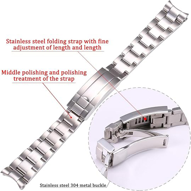 Rolex Watch Submariner - Gelang jam tangan Stainless Steel pria,