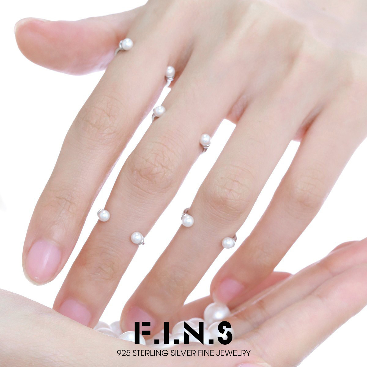 Minimalist Ring Stackable - F.I.N.S Cincin Perak Minimalis 925 Sterling