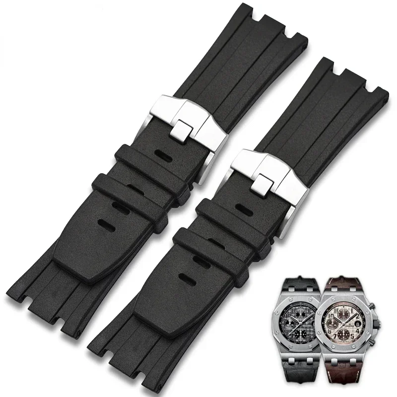 Audemars Piguet Watch Royal Oak Offshore - Tali Jam Tangan Karet untuk Audemars