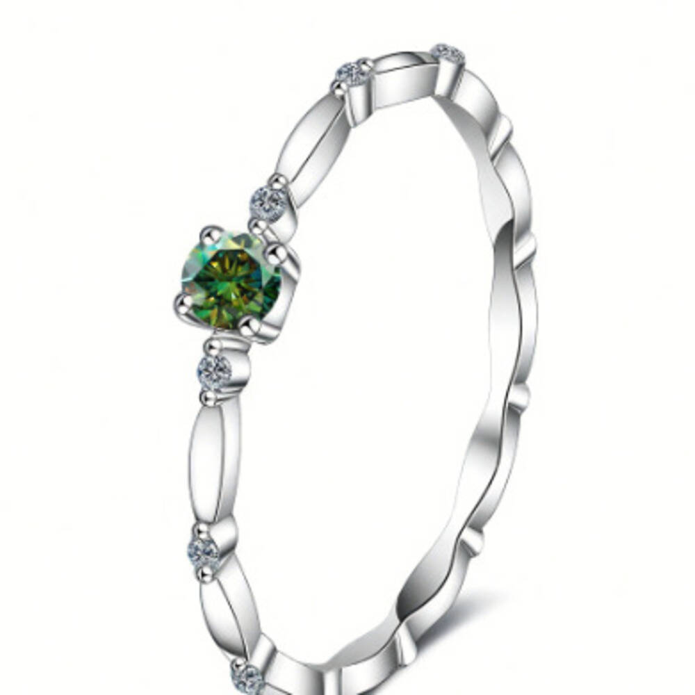 Minimalist Ring Stackable - Cincin Perak Sterling 925 Model Bambu