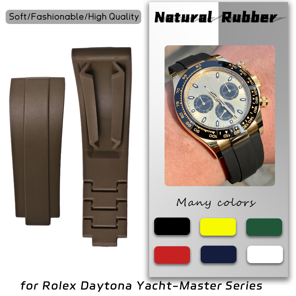 Rolex Watch Submariner - Tali Jam Tangan Karet Alam Berkualitas