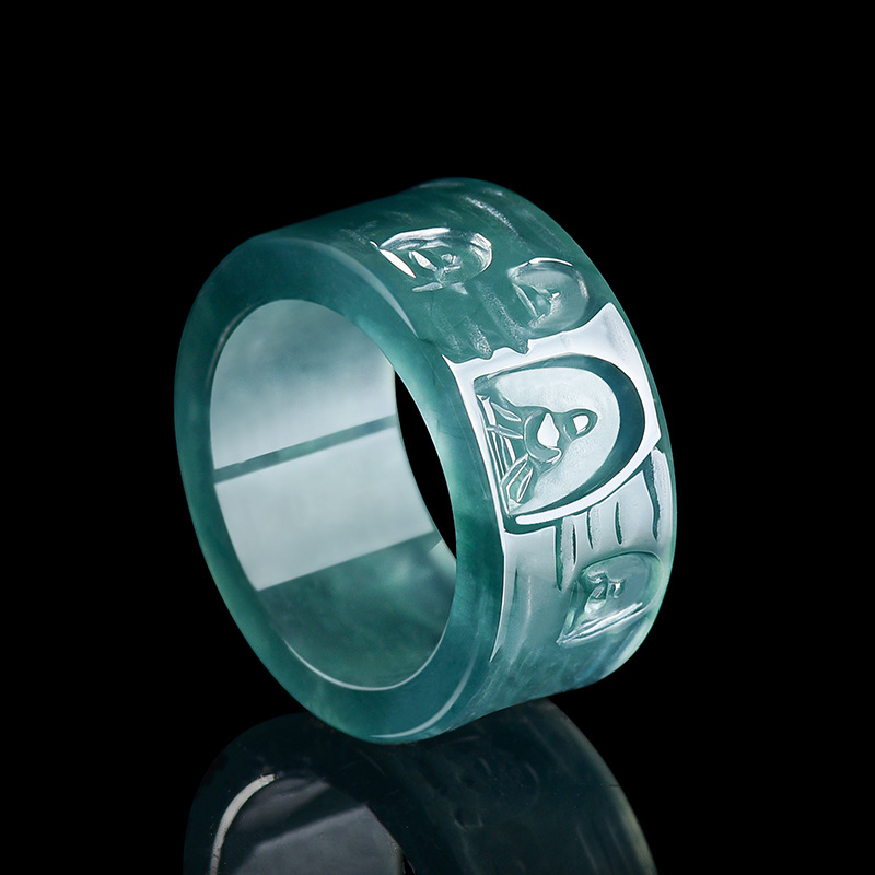 Jewelry & Watches Store - Cincin Buddha Giok Burma Alami Perhiasan
