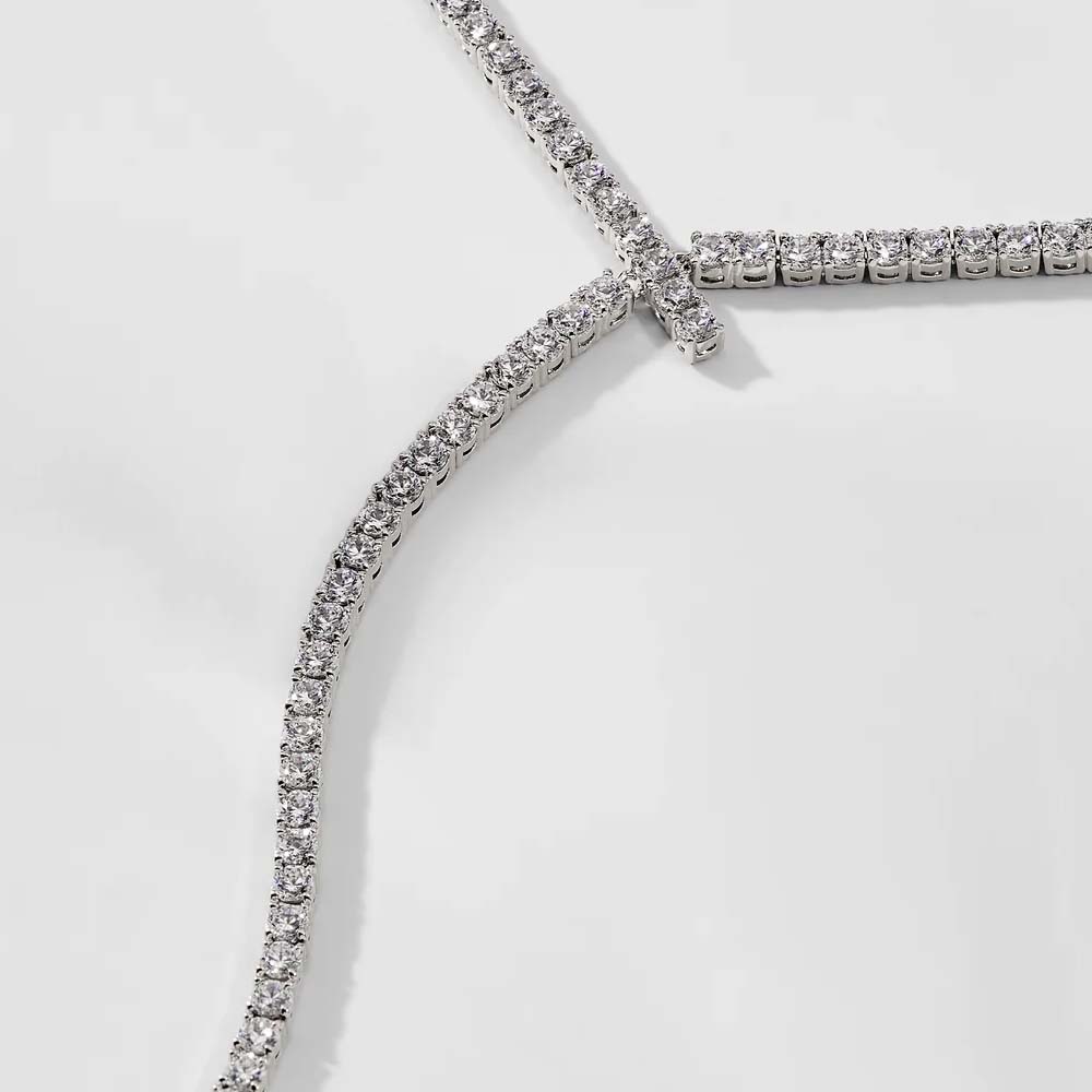 Stonenfan kalung rantai, perhi - Crystal Choker Necklace ulasan dan harga