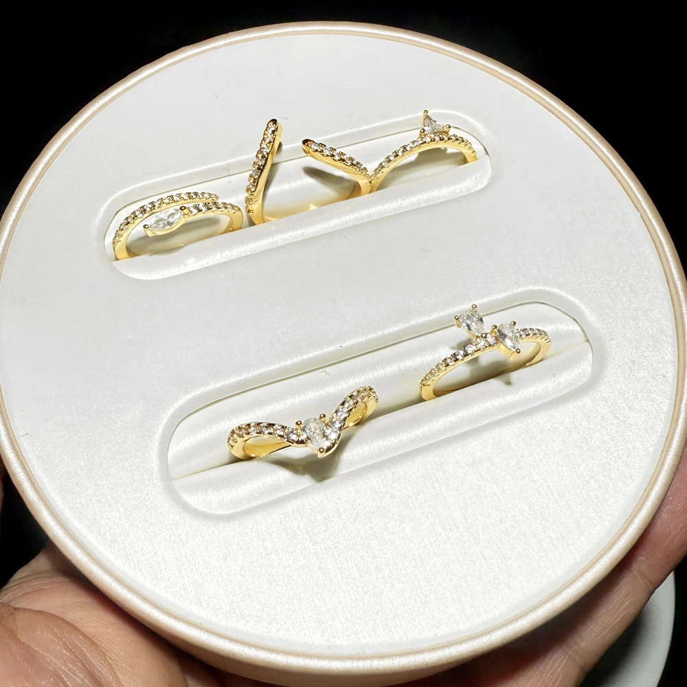 Cincin Minimalis Ukuran Dapat  - Minimalist Ring Stackable ulasan dan harga