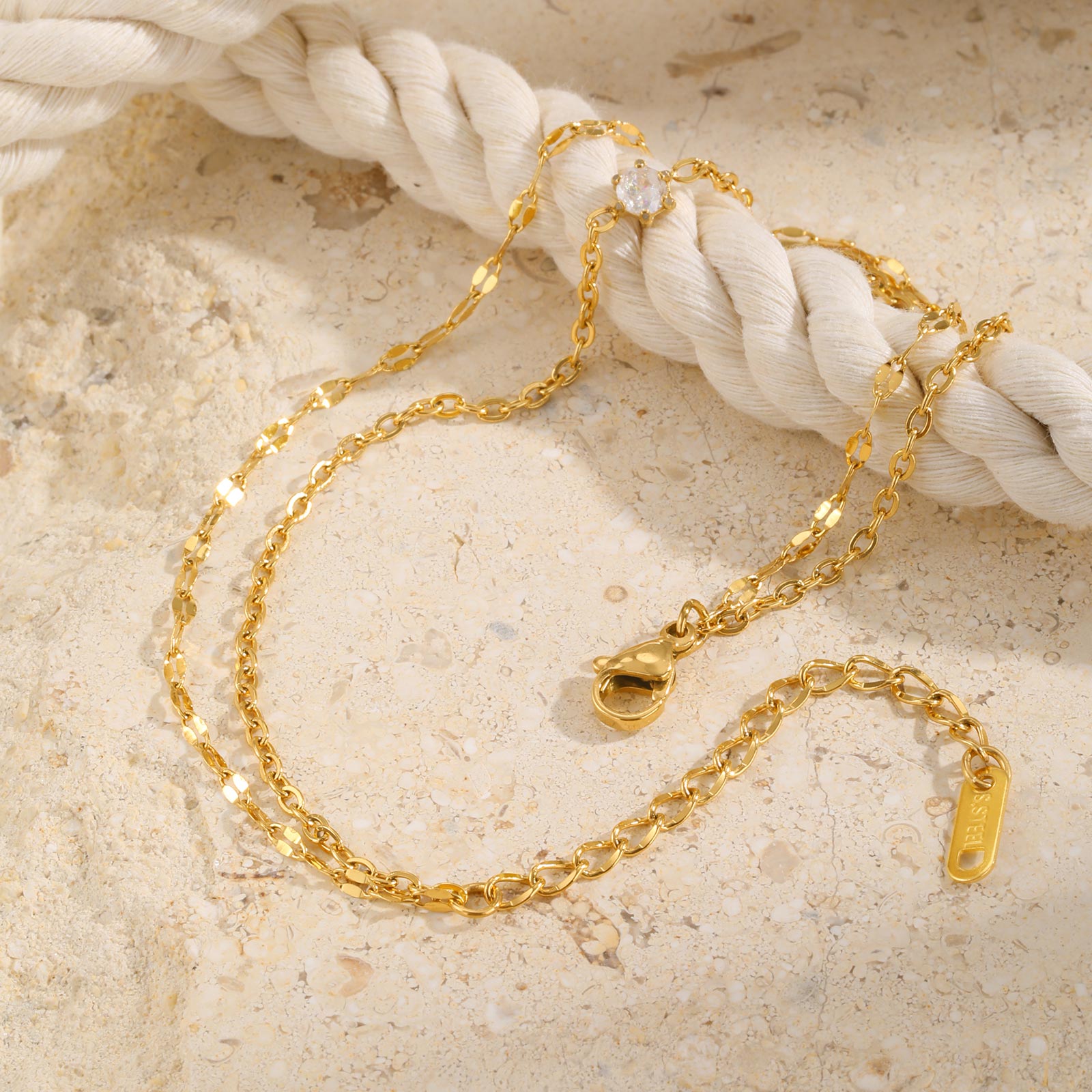 Gelang Kaki Berlapis Tahan Air - Jc Jewelry & Watches ulasan dan harga