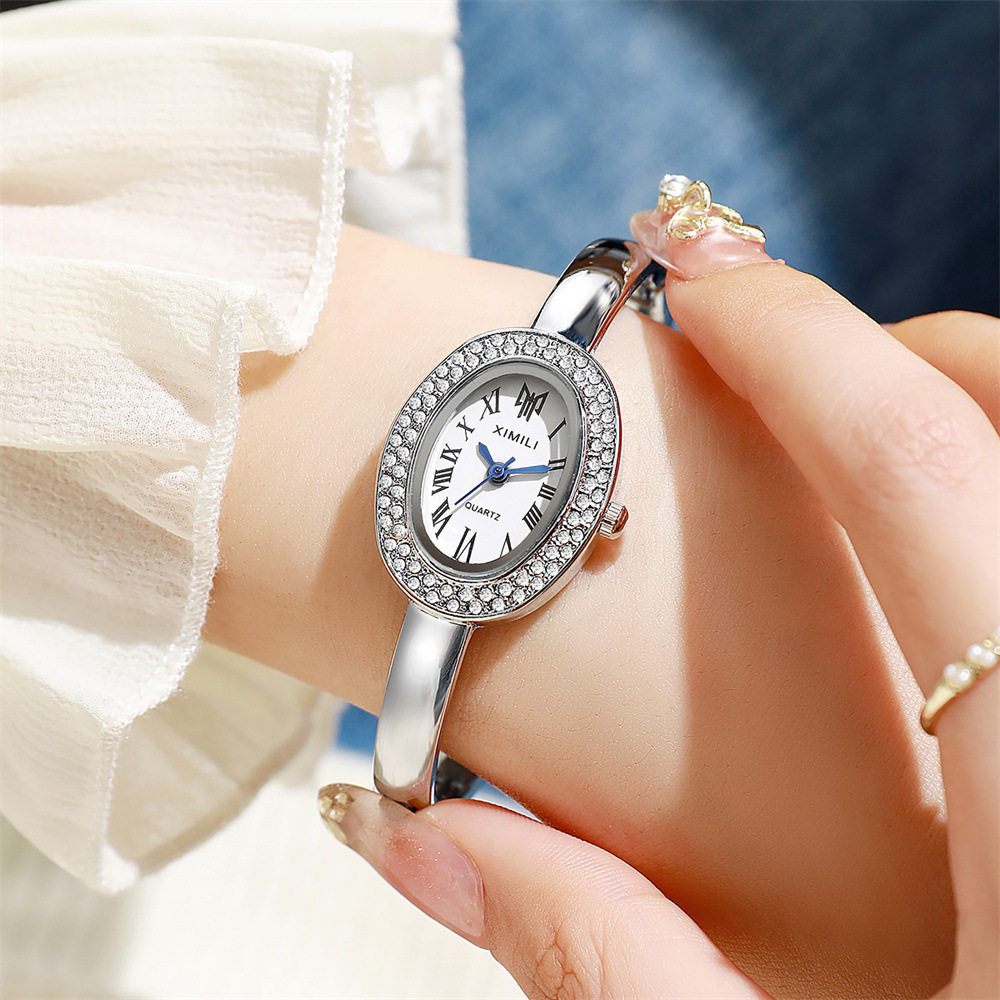 Jam Tangan Wanita Oval Baru Be - Jewelry Diamond Watches ulasan dan harga