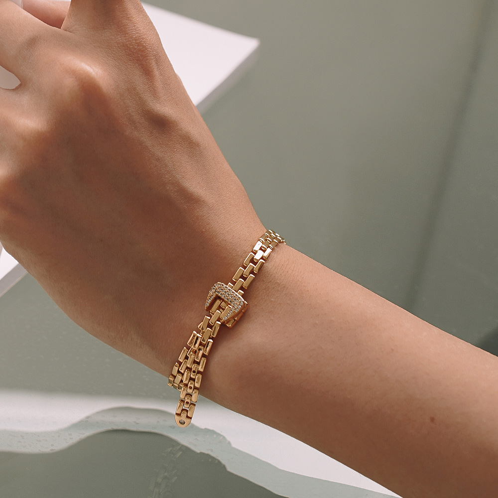 Kuningan dengan Tali Jam Tanga - Fine Jewelry Watches Women ulasan dan harga