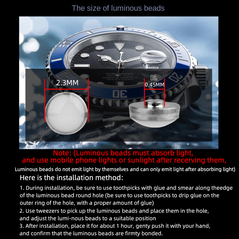 Jam tangan manik-manik bercaha - Rolex Watch Submariner ulasan dan harga