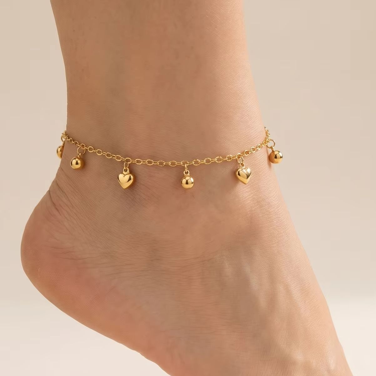 Gelang Kaki Rantai Manik Bulat - Jc Jewelry & Watches ulasan dan harga