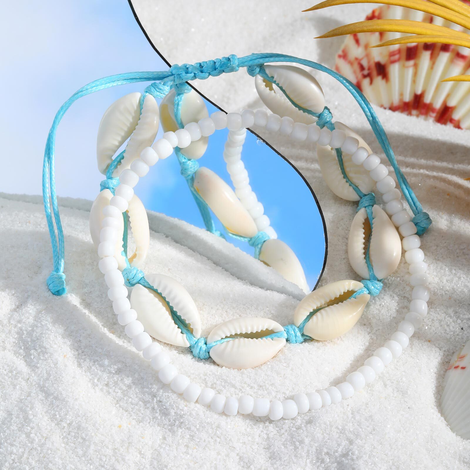 Gelang kaki rantai manik-manik - Jc Jewelry & Watches ulasan dan harga
