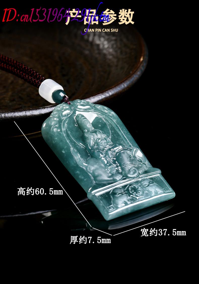 Kalung Liontin Guanyin Giok Bu - Jewelry & Watches Store ulasan dan harga