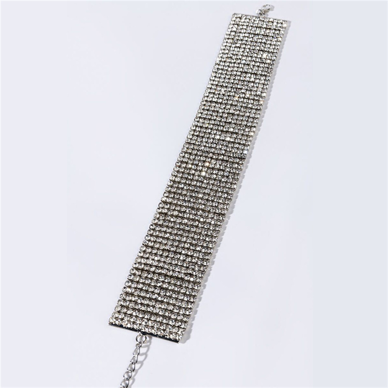 Kalung untuk wanita kalung kri - Crystal Choker Necklace ulasan dan harga