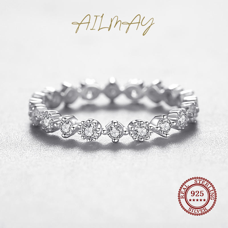 Ailmay Cincin Jari Dapat Ditum - Minimalist Ring Stackable ulasan dan harga