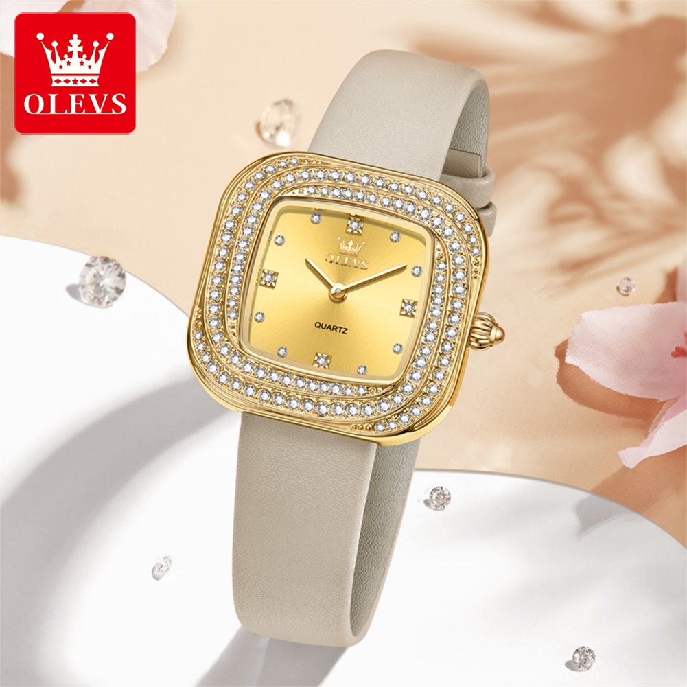Jam Tangan Wanita OLEVS Fashio - Jewelry Diamond Watches ulasan dan harga
