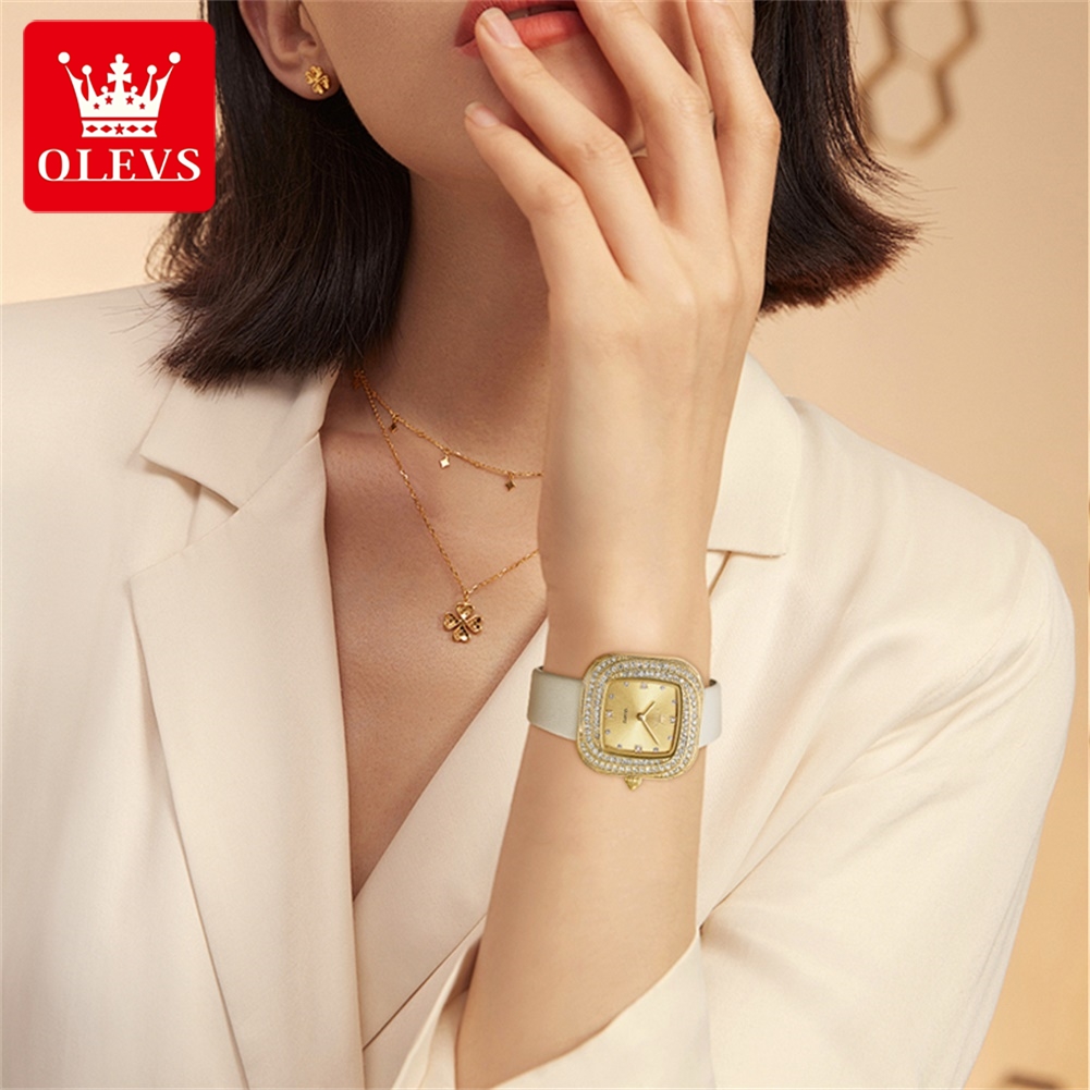 Jam Tangan Wanita OLEVS Fashio - Jewelry Diamond Watches ulasan dan harga