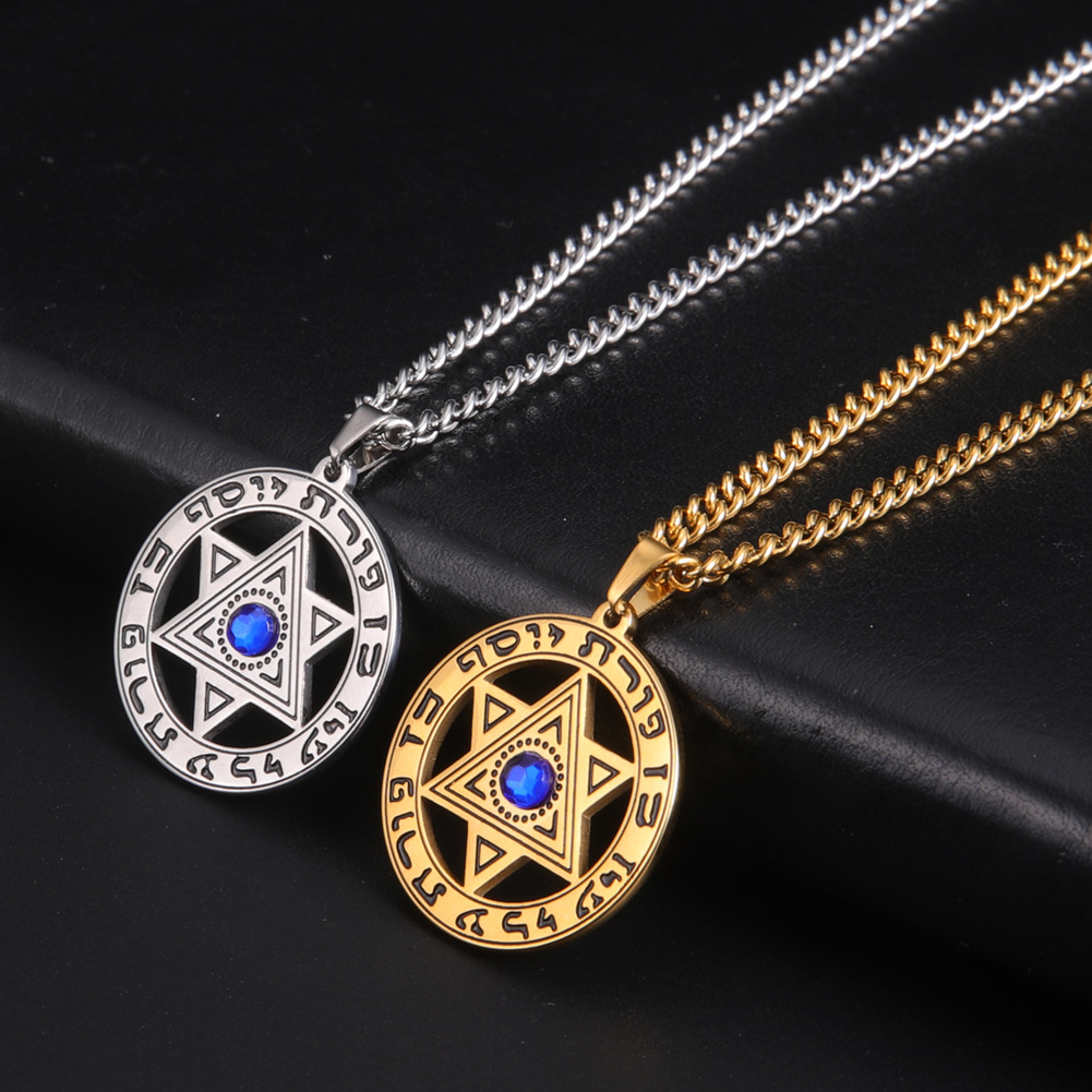 Kalung Liontin Bintang Daud Mi - Jewelry & Watches Store ulasan dan harga