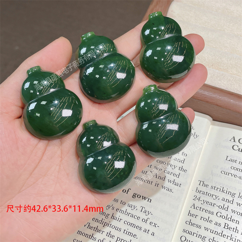 Kalung Liontin Labu Giok Hetia - Jewelry & Watches Store ulasan dan harga