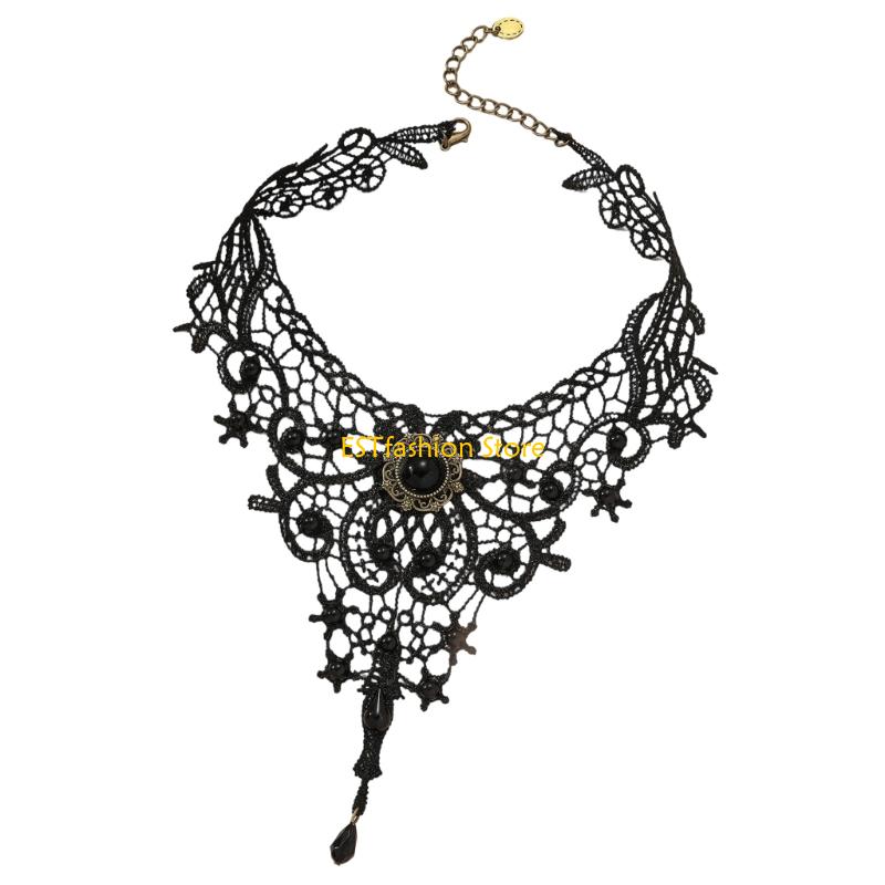 Y5GC Kalung Choker Renda Choke - Crystal Choker Necklace ulasan dan harga