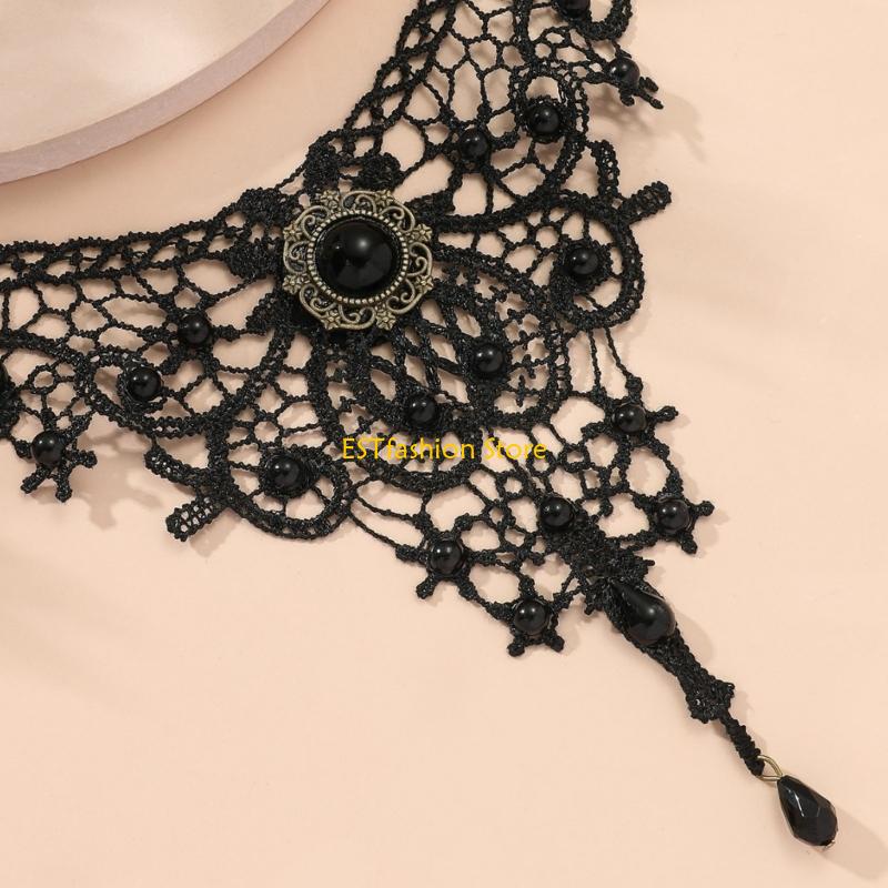 Y5GC Kalung Choker Renda Choke - Crystal Choker Necklace ulasan dan harga