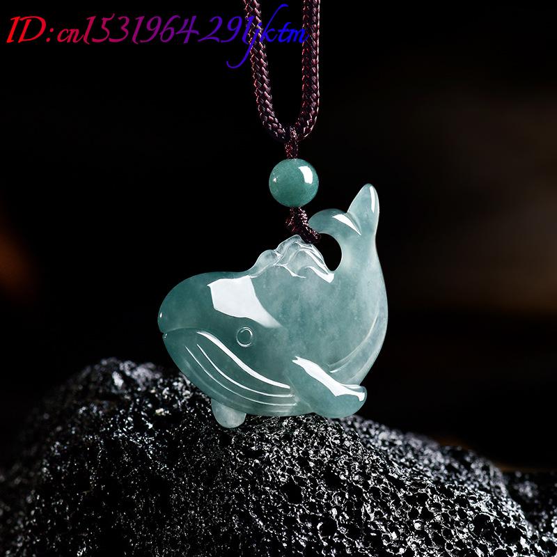 Kalung Liontin Paus dari Batu  - Jewelry & Watches Store ulasan dan harga