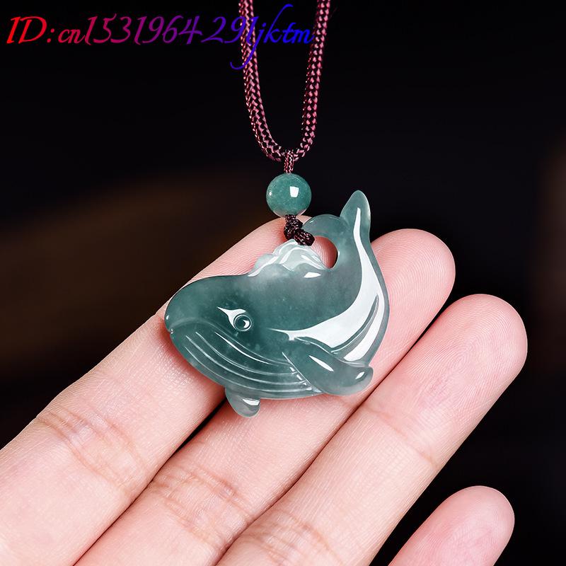 Kalung Liontin Paus dari Batu  - Jewelry & Watches Store ulasan dan harga