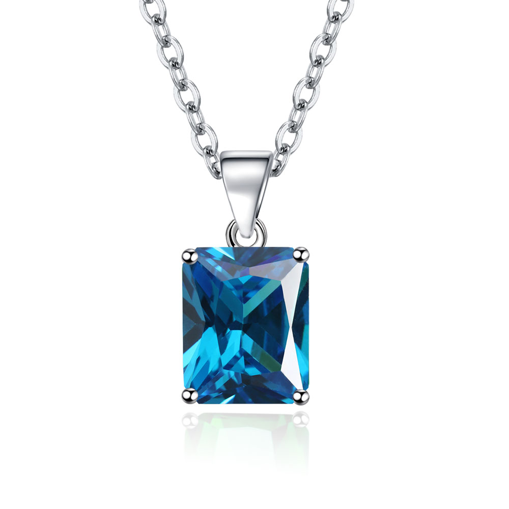 Kalung Liontin Perak Sterling  - Crystal Choker Necklace ulasan dan harga