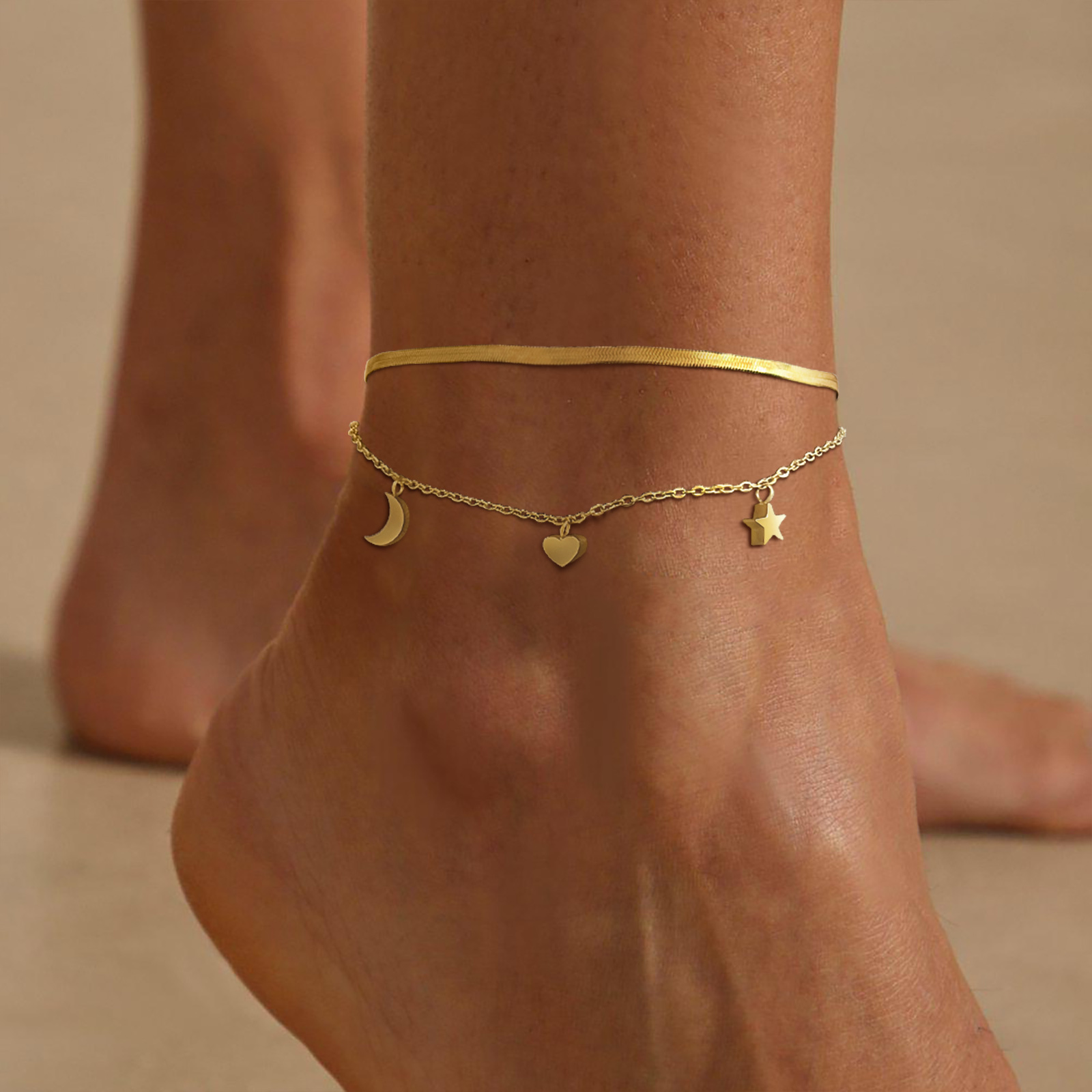 Gelang kaki wanita yang sangat - Jc Jewelry & Watches ulasan dan harga
