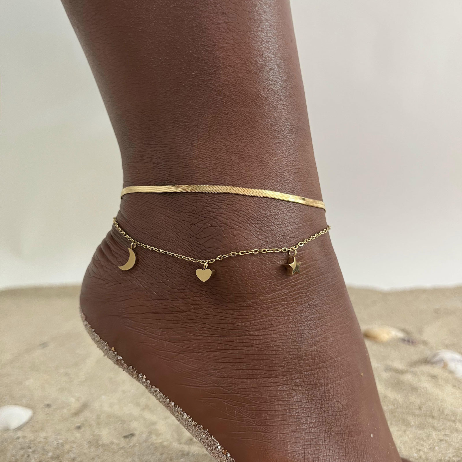 Gelang kaki wanita yang sangat - Jc Jewelry & Watches ulasan dan harga