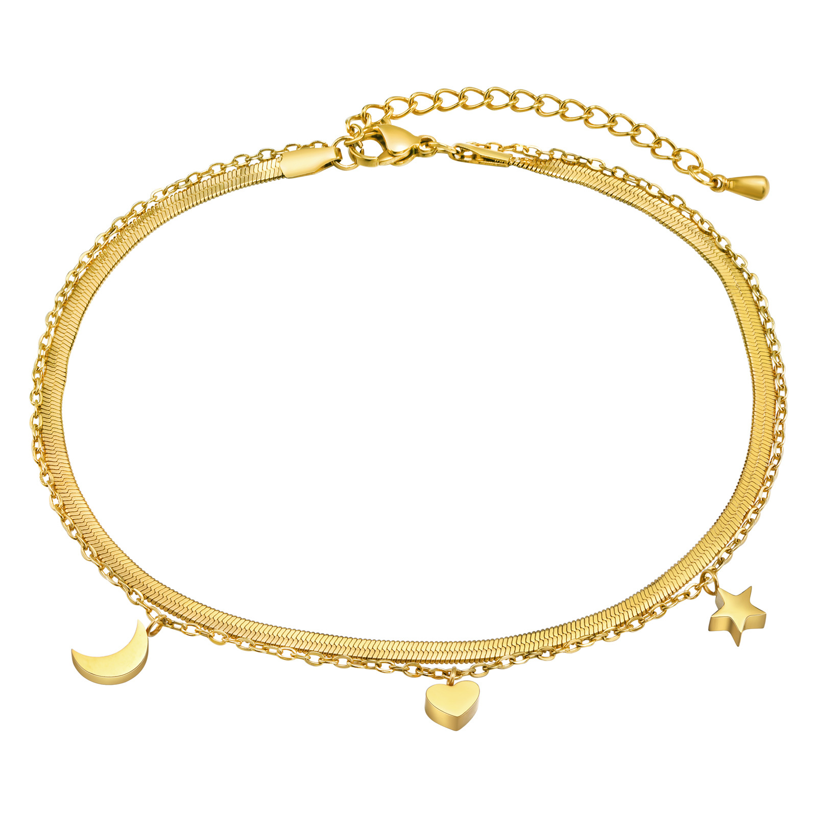 Gelang kaki wanita yang sangat - Jc Jewelry & Watches ulasan dan harga
