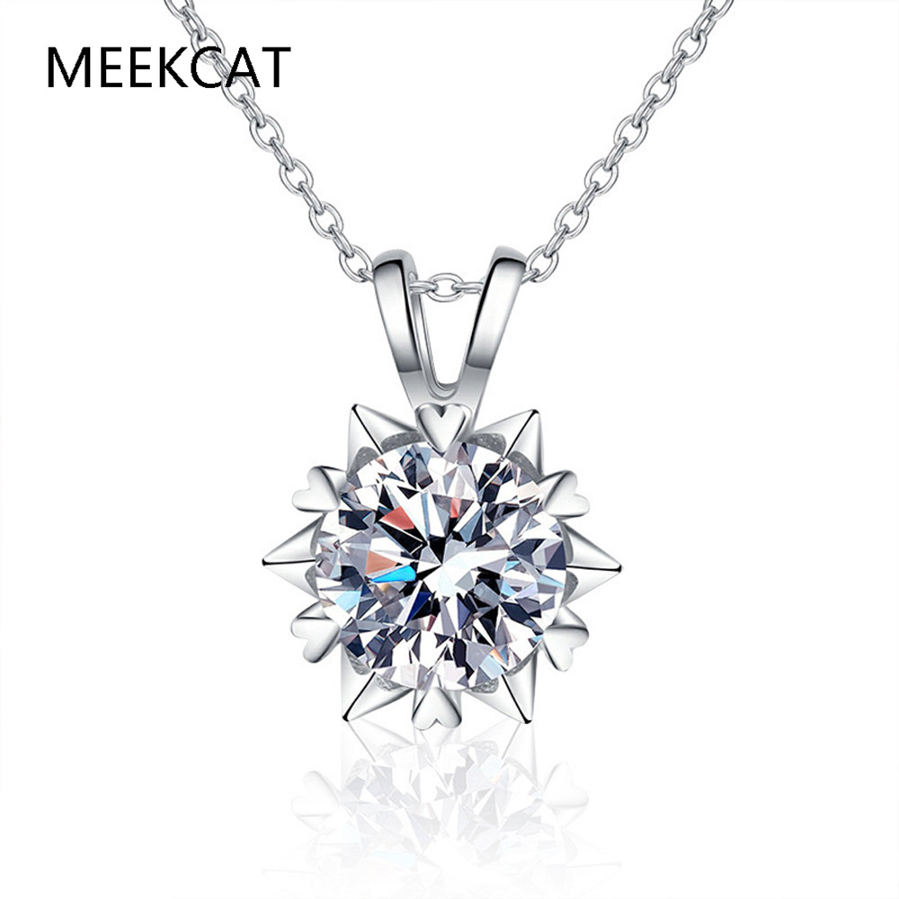 Kalung Halo Moissanite untuk W - Crystal Choker Necklace ulasan dan harga