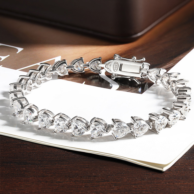 Gelang Tenis Moissanite Potong - Fine Jewelry Watches Women ulasan dan harga