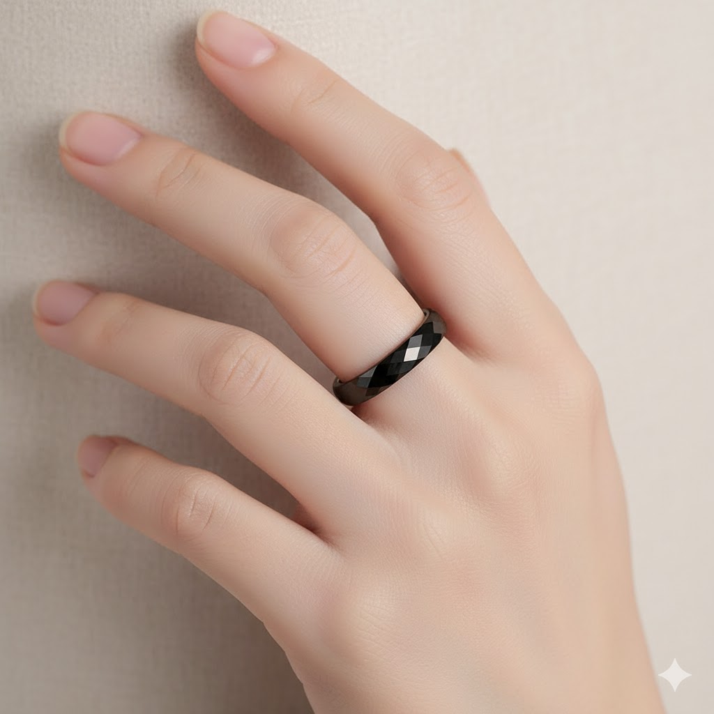 Cincin Kawin Keramik 3mm untuk - Minimalist Ring Stackable ulasan dan harga