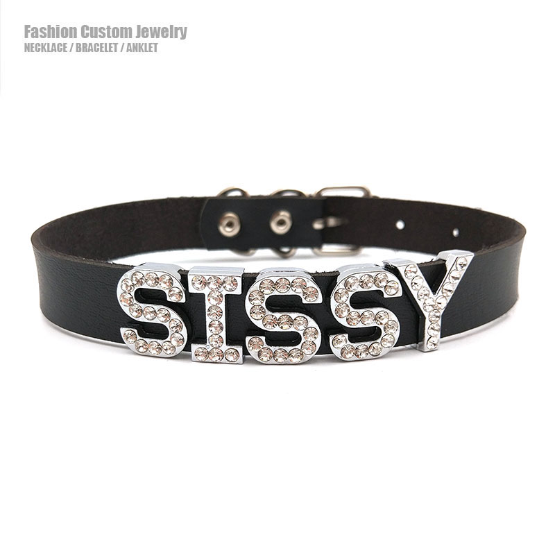 Kalung Kustom Berlian Imitasi  - Crystal Choker Necklace ulasan dan harga