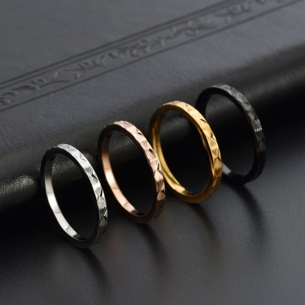 Kolmnsta 2Mm Cincin Kawin Dapa - Minimalist Ring Stackable ulasan dan harga