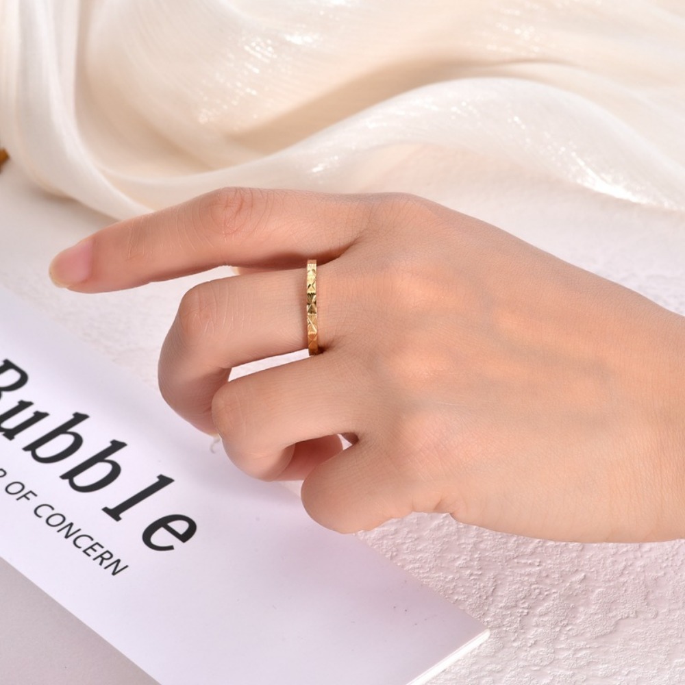 Kolmnsta 2Mm Cincin Kawin Dapa - Minimalist Ring Stackable ulasan dan harga