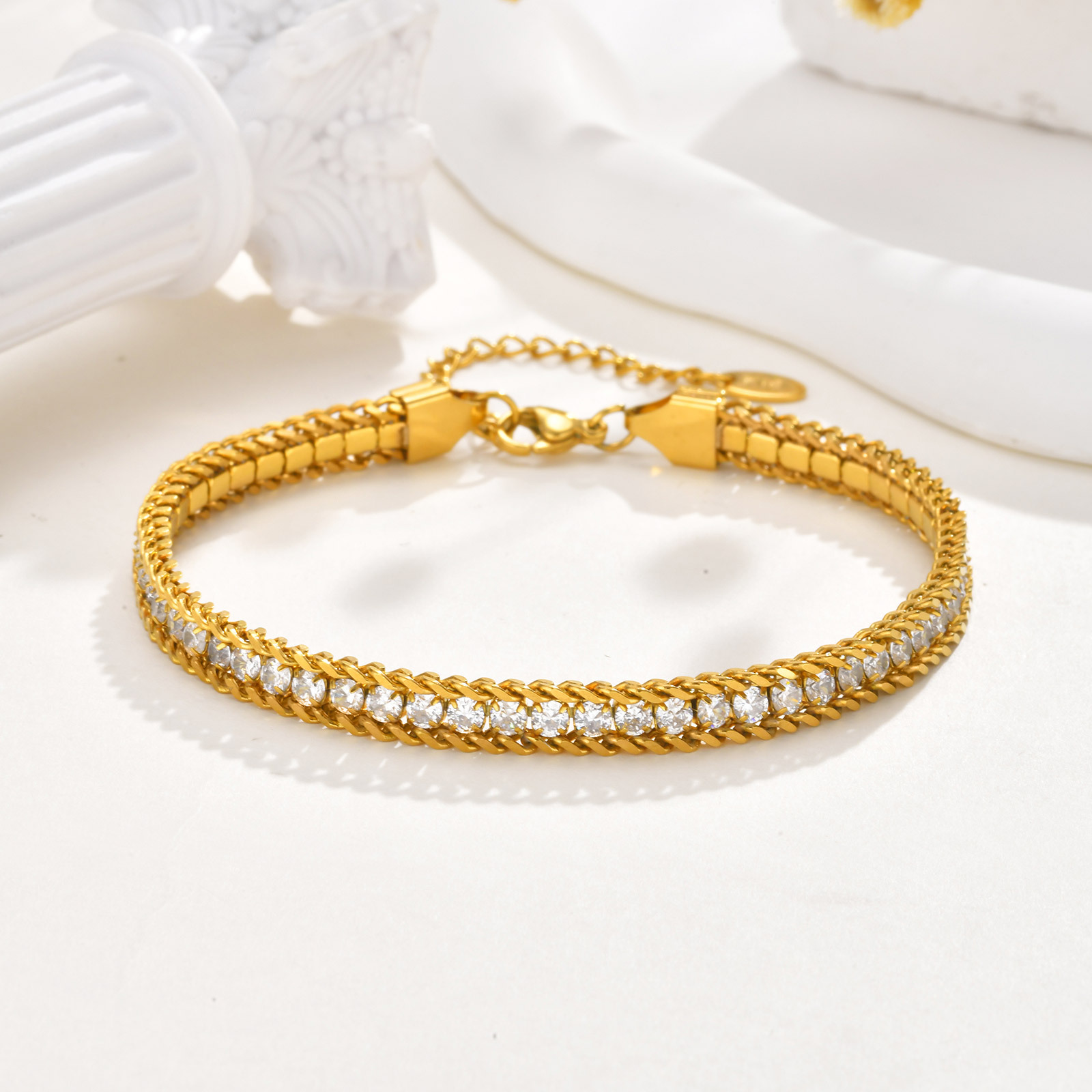 Vnox Gelang Kaki Rantai Wanita - Jc Jewelry & Watches ulasan dan harga