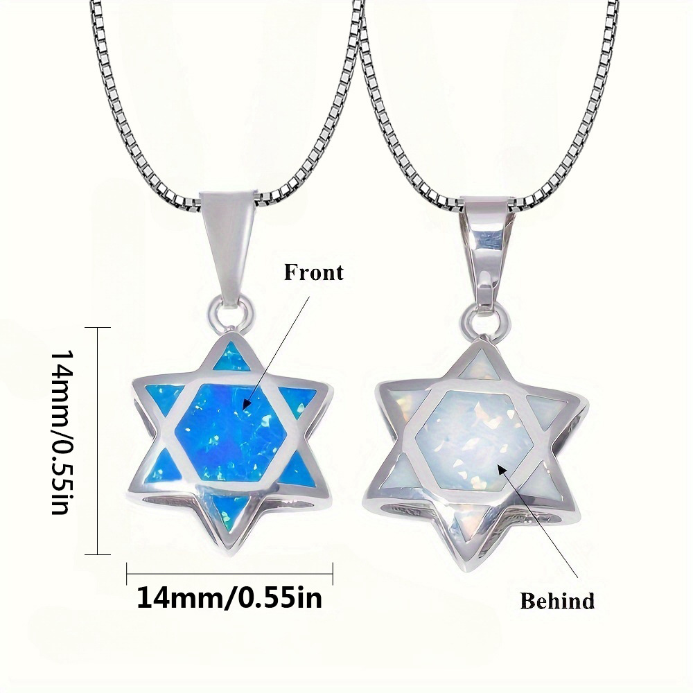Kalung Liontin Opal Bintang Da - Jewelry & Watches Store ulasan dan harga