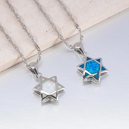 Kalung Liontin Opal Bintang Da - Jewelry & Watches Store ulasan dan harga