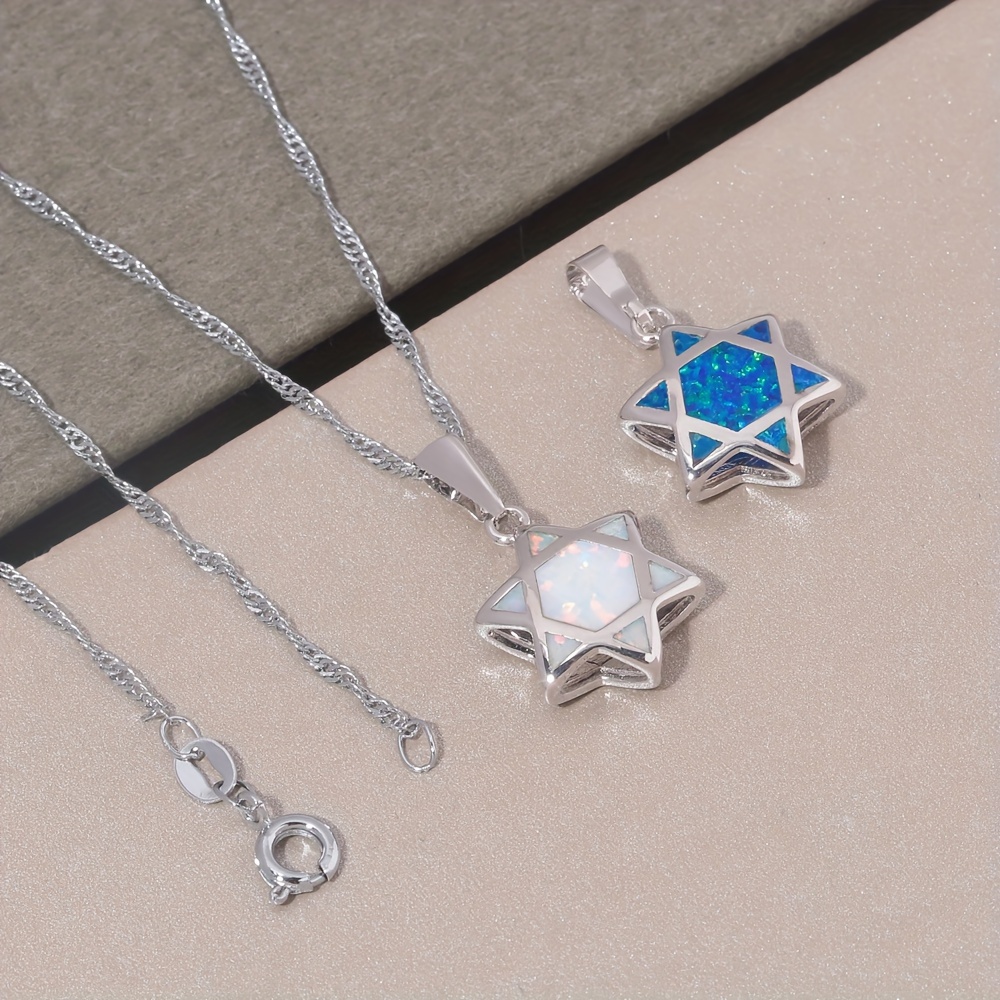 Kalung Liontin Opal Bintang Da - Jewelry & Watches Store ulasan dan harga