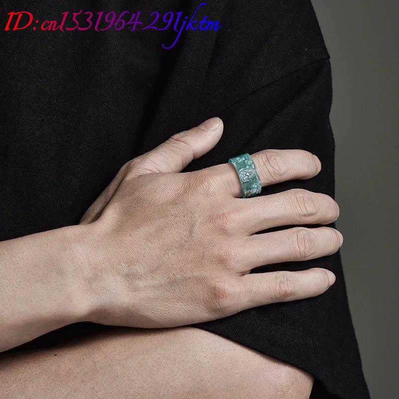 Cincin Buddha Giok Burma Alami - Jewelry & Watches Store ulasan dan harga